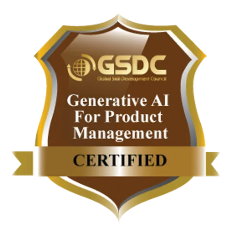 GSDC Generative AI for Product Management Certified